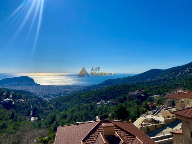 Четырехкомнатная вилла с видом на море в Алании, 165м - Ракурс 7