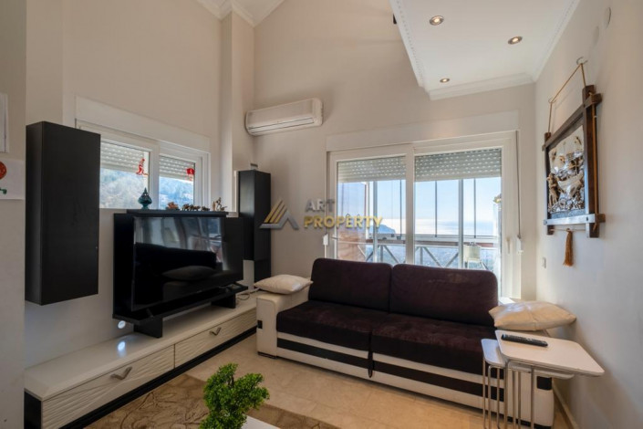 Четырехкомнатная вилла с видом на море в Алании, 165м - Ракурс 14