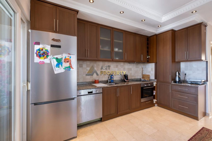 Четырехкомнатная вилла с видом на море в Алании, 165м - Ракурс 16