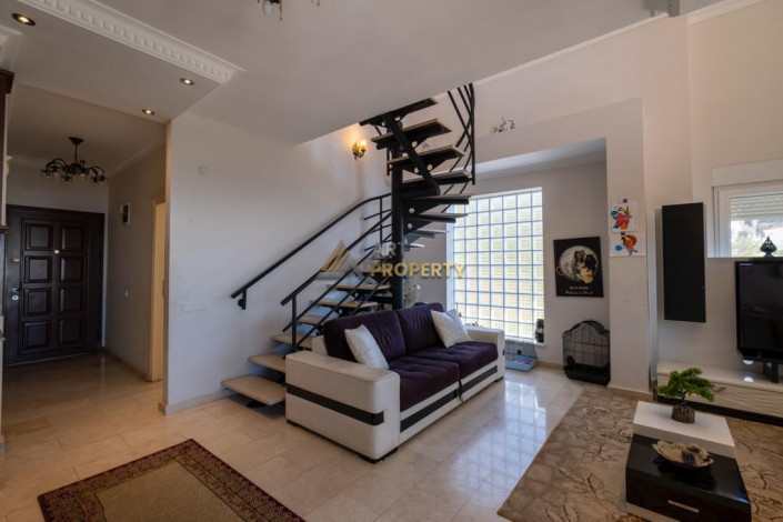 Четырехкомнатная вилла с видом на море в Алании, 165м - Ракурс 19