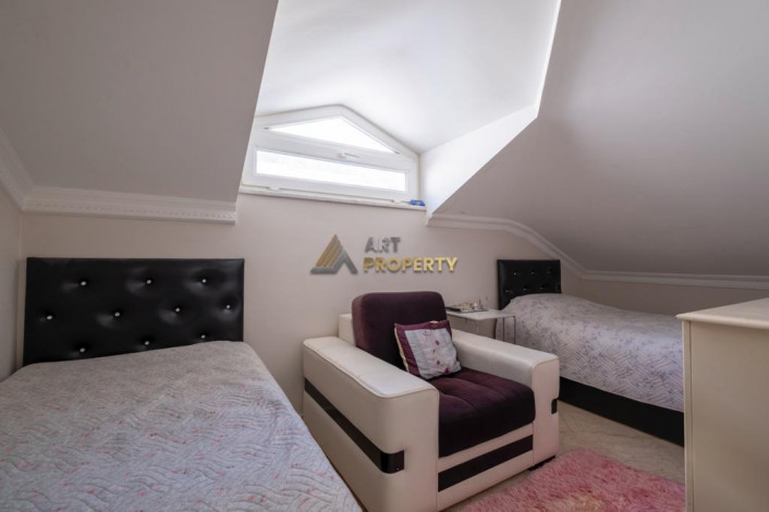 Четырехкомнатная вилла с видом на море в Алании, 165м - Ракурс 20