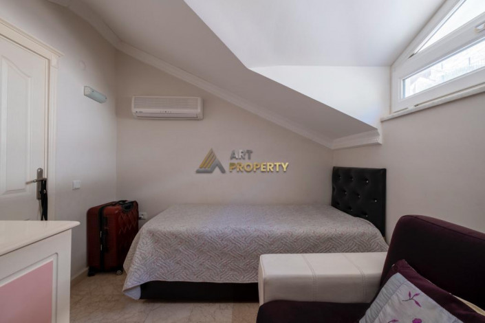 Четырехкомнатная вилла с видом на море в Алании, 165м - Ракурс 21