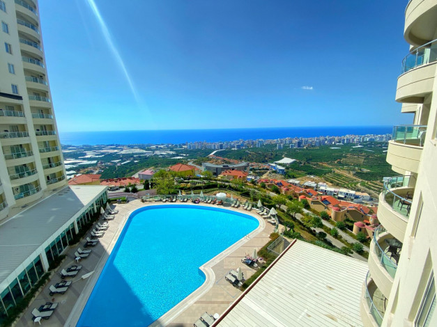 Меблированная трехкомнатная квартира в  шикарном комплексе,района Каргыджак,105м - Ракурс 11