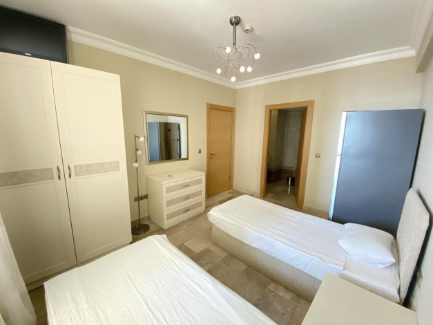 Меблированная трехкомнатная квартира в  шикарном комплексе,района Каргыджак,105м - Ракурс 15