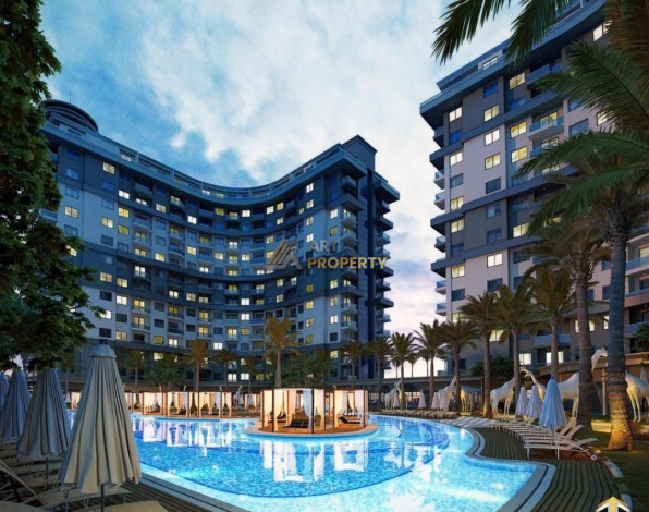 Апартаменты в современном комплексе отельного типа, Махмутлар - Ракурс 12