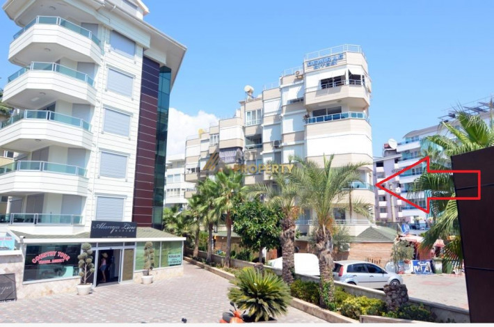 Просторная квартира 2+1 в 50 метрах от Средиземного моря в районе Оба, 80 м2 - Ракурс 10