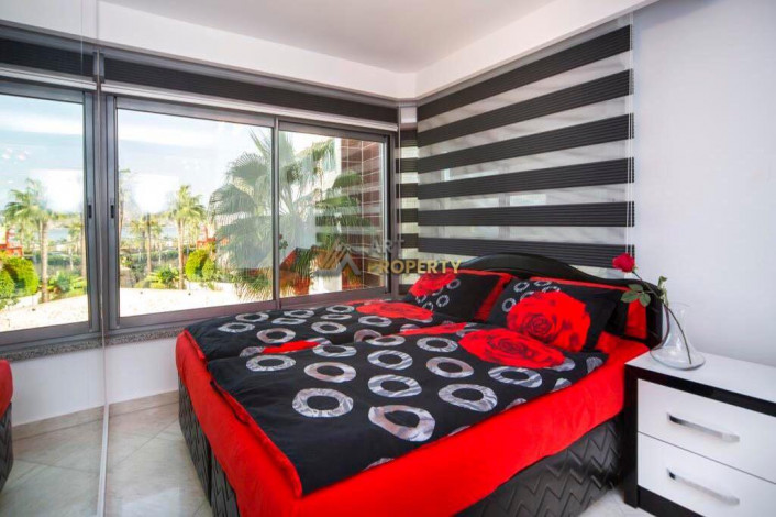 Просторная квартира 2+1 в 50 метрах от Средиземного моря в районе Оба, 80 м2 - Ракурс 13