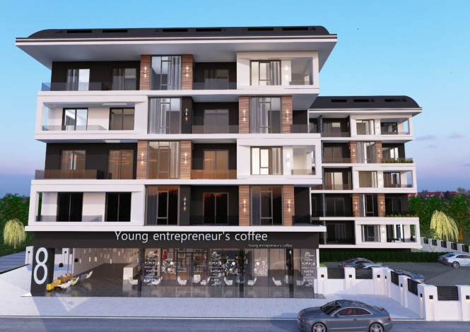 Новый современный комплекс в районе Каргыджак! - Ракурс 4