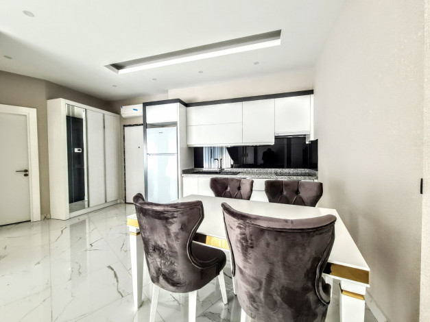 Шикарные апартаменты 1+1 в современном комплексе, в районе Каргыджак - Ракурс 13