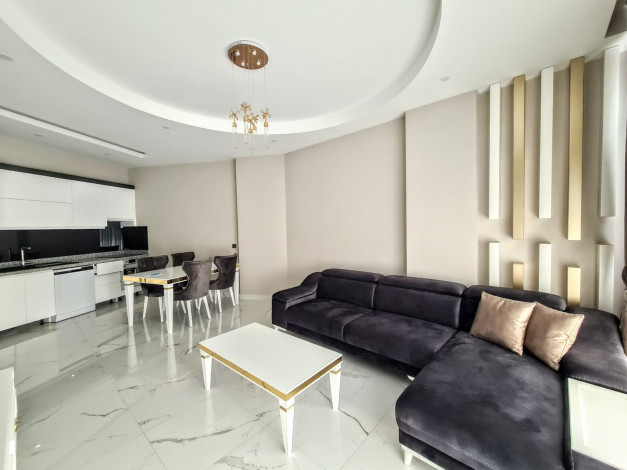 Шикарные апартаменты 1+1 в современном комплексе, в районе Каргыджак - Ракурс 14