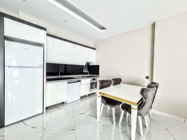 Шикарные апартаменты 1+1 в современном комплексе, в районе Каргыджак - Ракурс 18