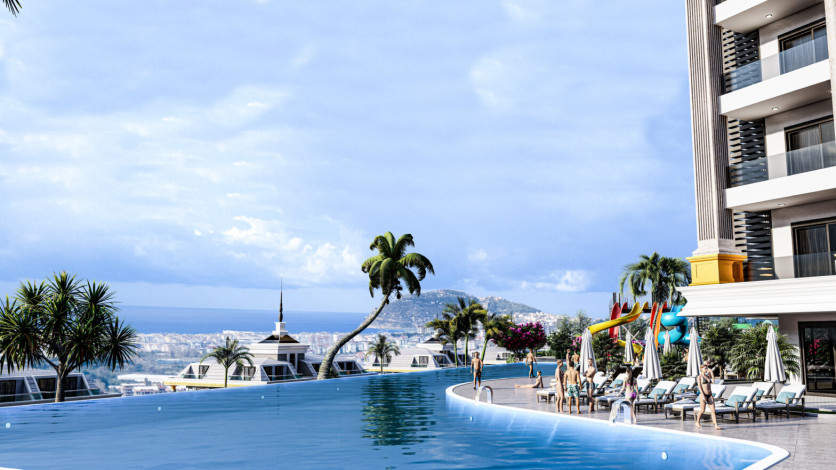 Старт нового проекта премиум класса по типу город в городе в Махмутларе! - Ракурс 5