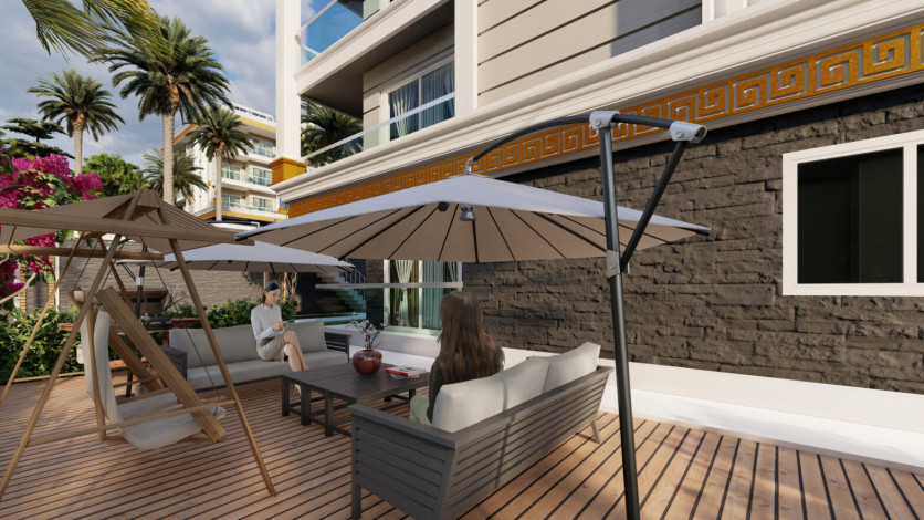 Старт нового проекта премиум класса по типу город в городе в Махмутларе! - Ракурс 10