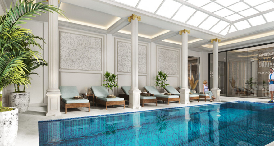 Старт нового проекта премиум класса по типу город в городе в Махмутларе! - Ракурс 24