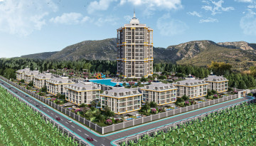Старт нового проекта премиум класса по типу город в городе в Махмутларе! - Ракурс 37