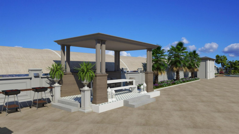 Новый проект премиум класса в Оба, в 400 метров от моря! - Ракурс 7