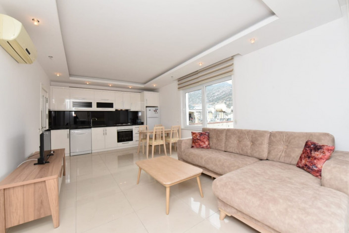 Новая квартира 1+1 в аренду на пляже Клеопатра, 75 м2 - Ракурс 4