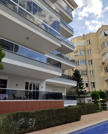 Новая квартира 1+1 в аренду на пляже Клеопатра, 75 м2 - Ракурс 30