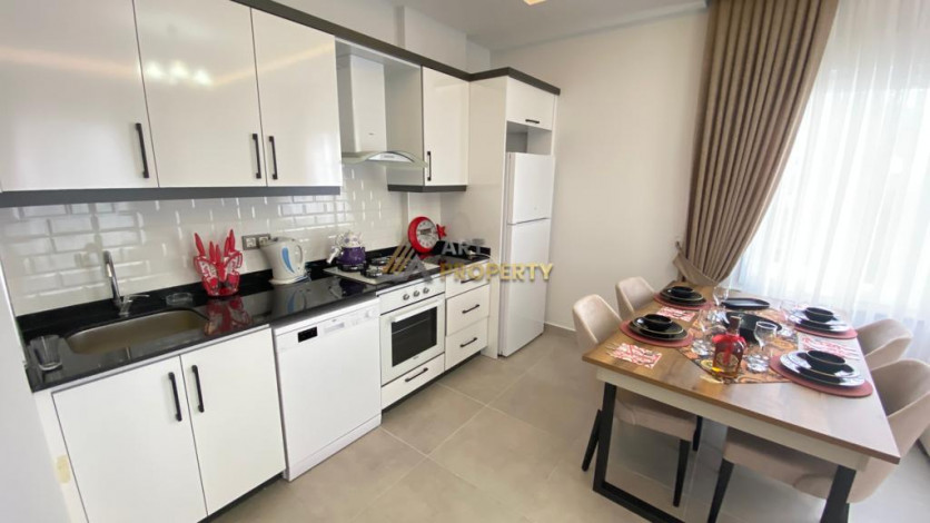 Квартира 1+1 в новом комплексе, район Махмутлар, 65 м2 - Ракурс 5