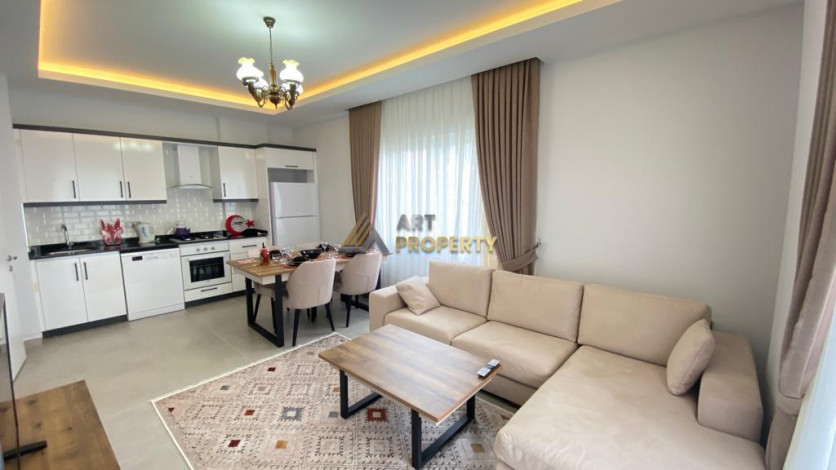 Квартира 1+1 в новом комплексе, район Махмутлар, 65 м2 - Ракурс 32