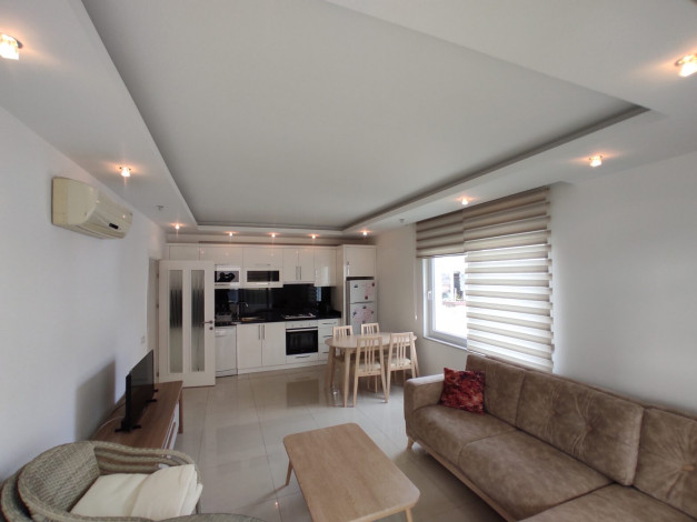 Шикарная квартира 1+1 на пляже Клеопатра, 75м2! - Ракурс 4