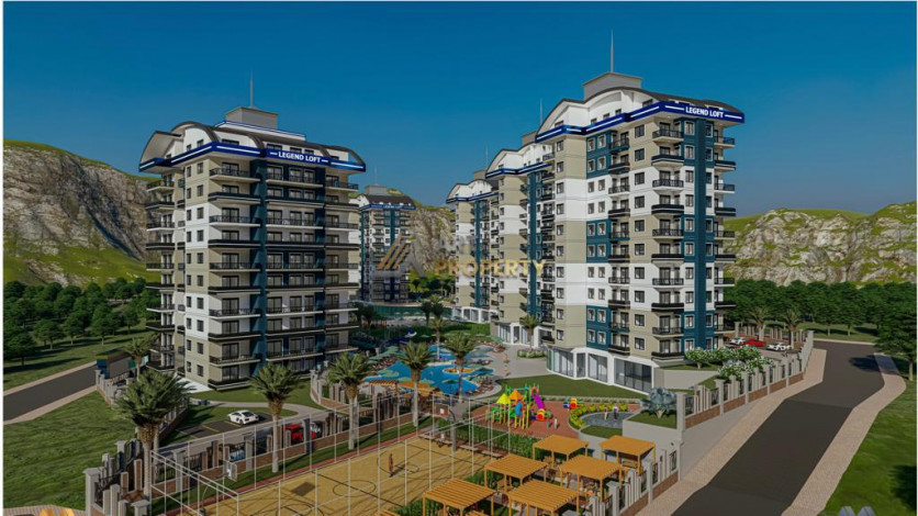 Новый инвестиционный проект в районе Авсаллар. - Ракурс 2