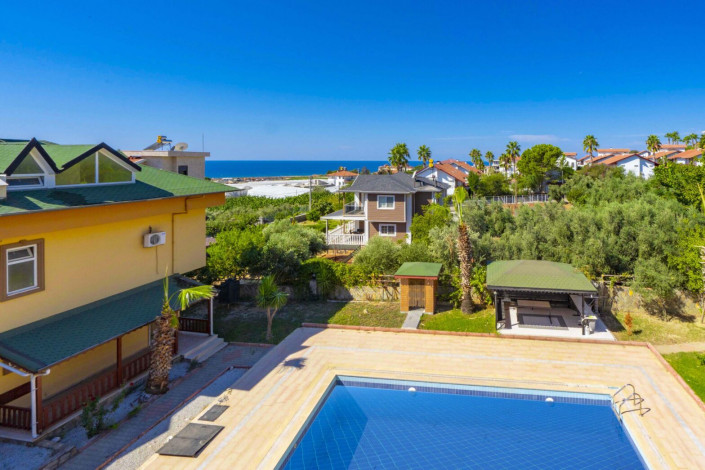 Меблированная трехуровневая вилла на продажу в Демирташ - Ракурс 16