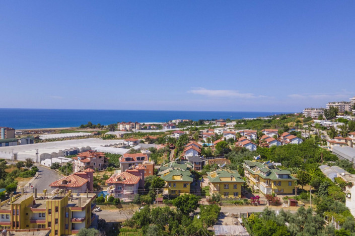 Меблированная трехуровневая вилла на продажу в Демирташ - Ракурс 20