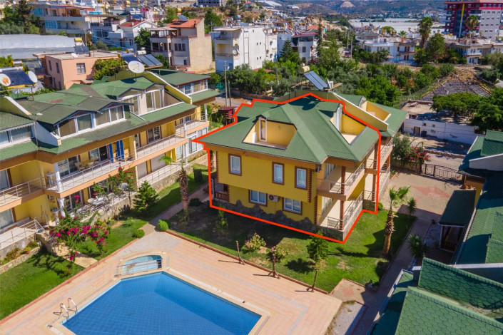 Меблированная трехуровневая вилла на продажу в Демирташ - Ракурс 25