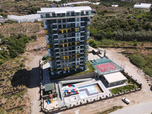 Шикарная квартира 1+1 в ультрасовременном комплексе в Махмутлар - Ракурс 11