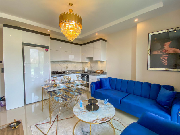 Шикарная квартира 1+1 в ультрасовременном комплексе в Махмутлар - Ракурс 32