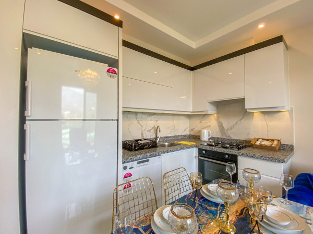 Шикарная квартира 1+1 в ультрасовременном комплексе в Махмутлар - Ракурс 35