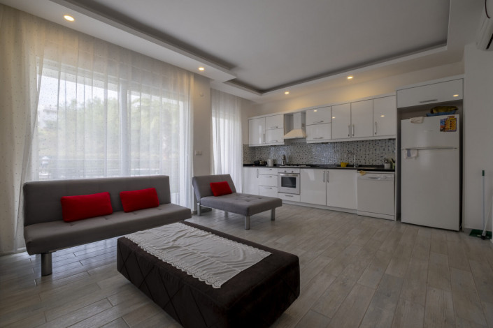 Готовые апартаменты в Авсалларе, 200 метрах от моря! - Ракурс 13