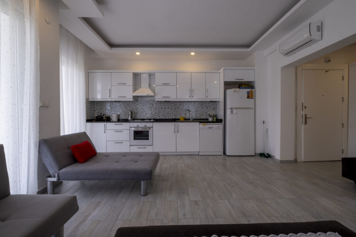 Готовые апартаменты в Авсалларе, 200 метрах от моря! - Ракурс 15