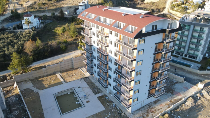 Квартира 1+1 в новом доме с инфраструктурой в Авсаллар - Ракурс 14