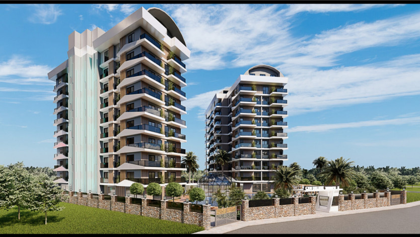 Старт нового проекта в центре Алании! - Ракурс 2