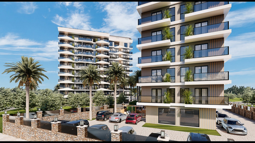 Старт нового проекта в центре Алании! - Ракурс 11