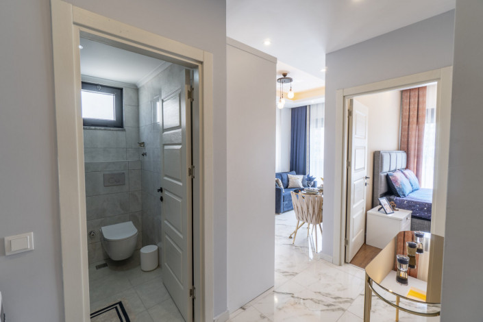 Мебелированная квартира 1+1 в Жилом Комплексе - Ракурс 7