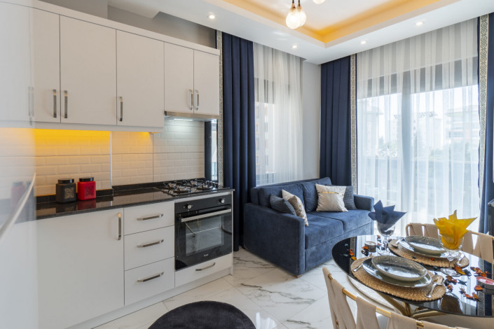 Мебелированная квартира 1+1 в Жилом Комплексе - Ракурс 13