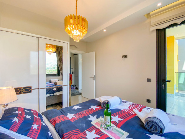 Двухкомнатная меблированная квартира в новом комплексе с богатой внутренней инфраструктурой в районе Махмутлар, 40м - Ракурс 10