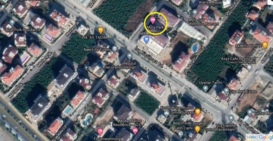 Меблированная студия на берегу Средиземного моря в районе Кестель, 50м2. - Ракурс 5