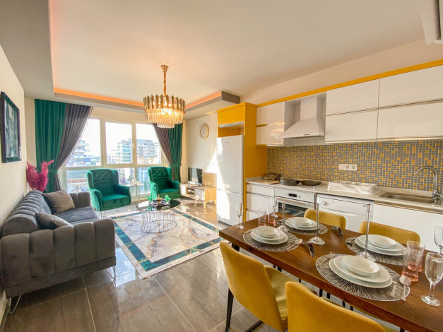 Шикарная квартира 1+1 в ЖК ❖	CASA BİANCA - Ракурс 12