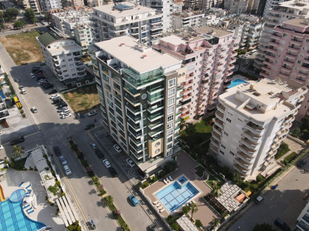 Шикарная квартира 1+1 в ЖК ❖	CASA BİANCA - Ракурс 15