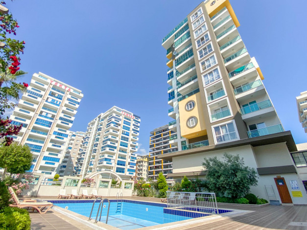 Шикарная квартира 1+1 в ЖК ❖	CASA BİANCA - Ракурс 27