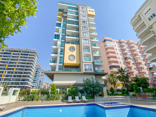 Шикарная квартира 1+1 в ЖК ❖	CASA BİANCA - Ракурс 30