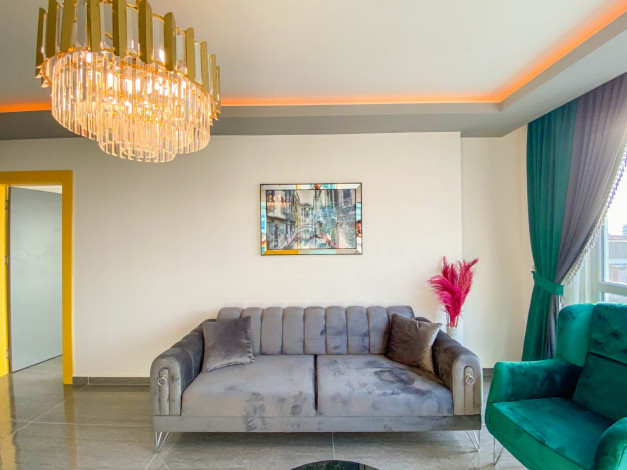 Шикарная квартира 1+1 в ЖК ❖	CASA BİANCA - Ракурс 44