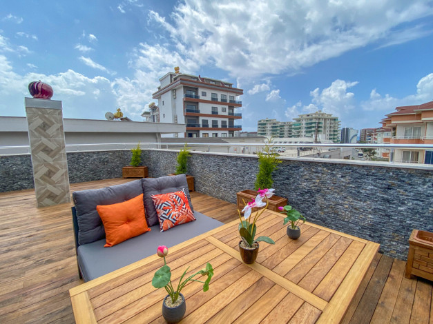 Шикарный меблированный дуплекс в районе Оба - Ракурс 4