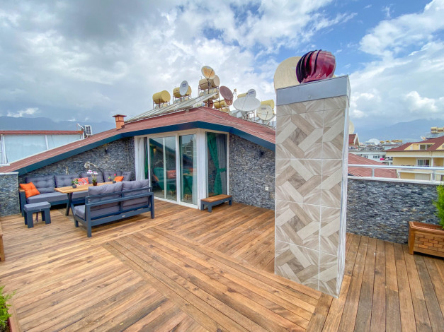 Шикарный меблированный дуплекс в районе Оба - Ракурс 7