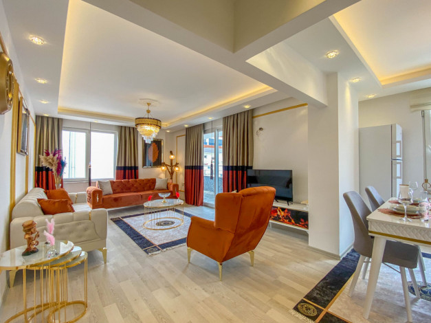 Шикарный меблированный дуплекс в районе Оба - Ракурс 17