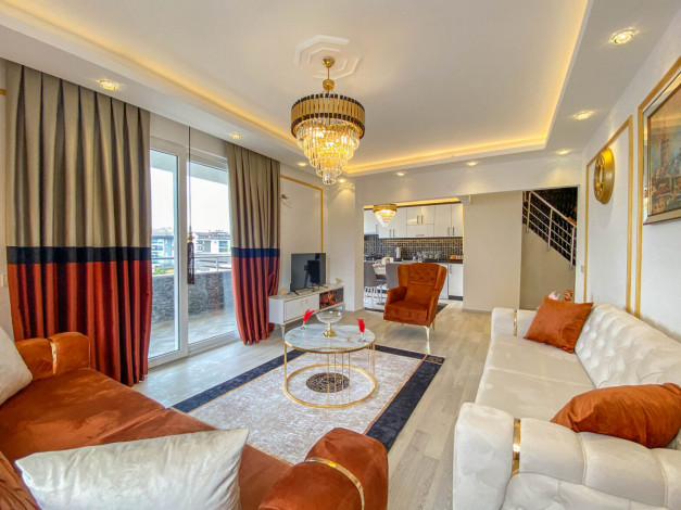 Шикарный меблированный дуплекс в районе Оба - Ракурс 19